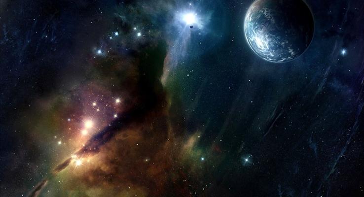 宇宙的(de)塵埃與地球