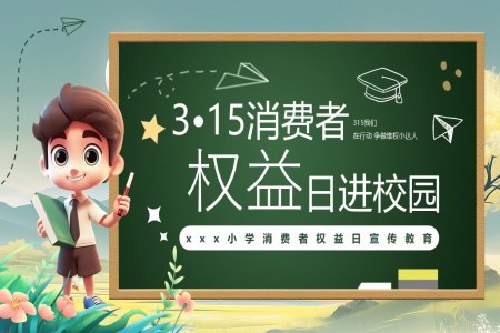 消費維(wei)權進(jin)校園3•15消費者權益日(ri)主(zhu)題班會PPT含講稿之(zhi)消費者權益日(ri)ppt模闆
