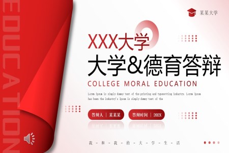 大(da)學(xué)生(sheng)德(dé)育答(dá)辯動(dòng)态PPT含講稿