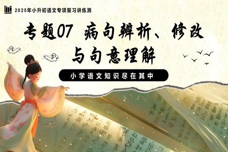 病句辨析、修改與句意理(li)解2025年(nian)小(xiǎo)升初語文(wén)複習講練測(ce)統編PPT課件含教案