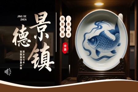 景德(dé)鎮瓷器(qi)文(wén)化介紹動(dòng)态PPT含講稿