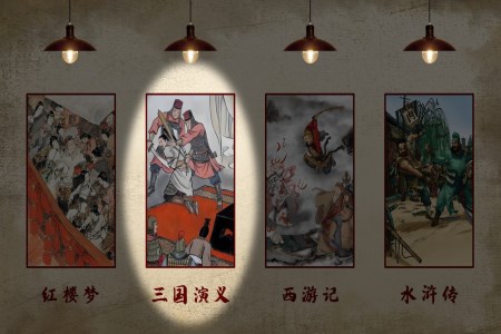 四大(da)名(míng)著聚(ju)光燈動(dòng)畫PPT【特效動(dòng)畫】