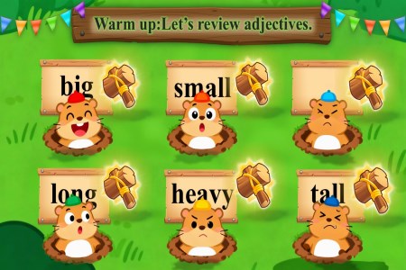 打地鼠英語課堂遊戲PPT【特效動(dòng)畫PPT模闆】