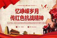 憶峥嵘歲月傳(chuan)紅(hong)色抗戰精(jīng)神PPT抗戰勝(sheng)利80周年(nian)專(zhuan)題課件含講稿