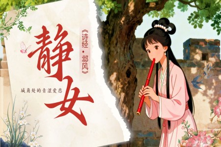 《靜女》中(zhong)職語文(wén)上冊PPT課件含教案