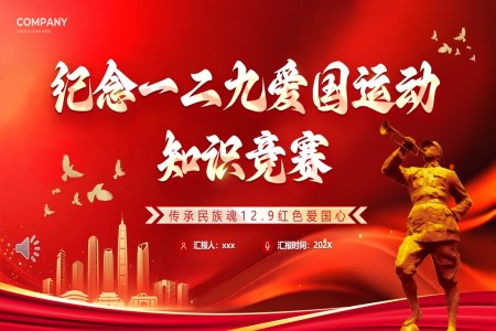 紀念129愛國(guo)運動(dòng)知識競賽動(dòng)态PPT含講稿