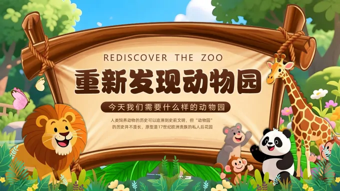 重(zhong)新(xin)髮(fa)現(xian)動(dòng)物(wù)園PPT世界動(dòng)物(wù)日(ri)主(zhu)題班會含講稿
