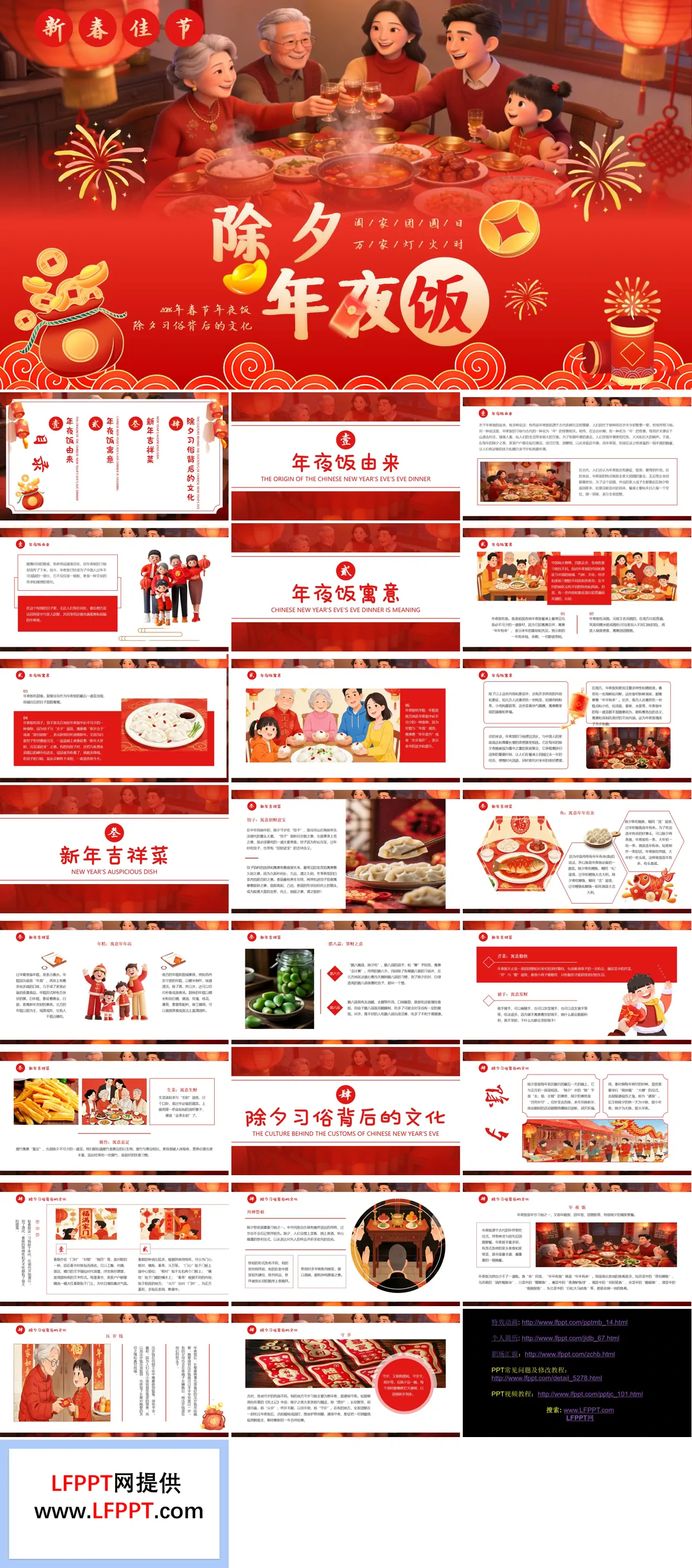 除夕年(nian)夜飯春節(jie)年(nian)夜飯春節(jie)PPT含講稿